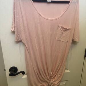 Venus pale pink top Sz XL